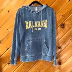 Kalahari Resorts vintage style hooded sweatshirt